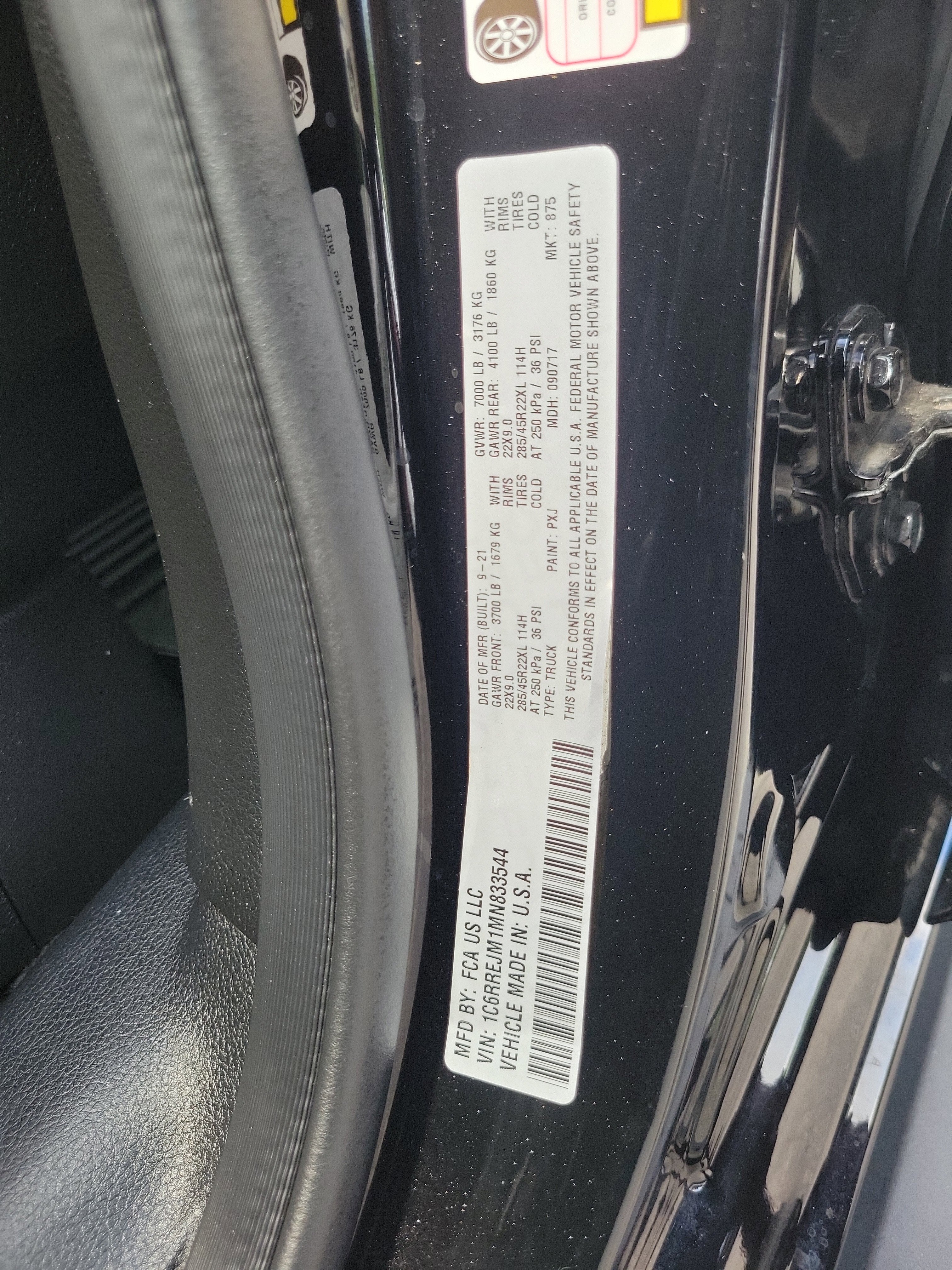 2021 RAM 1500 Laramie