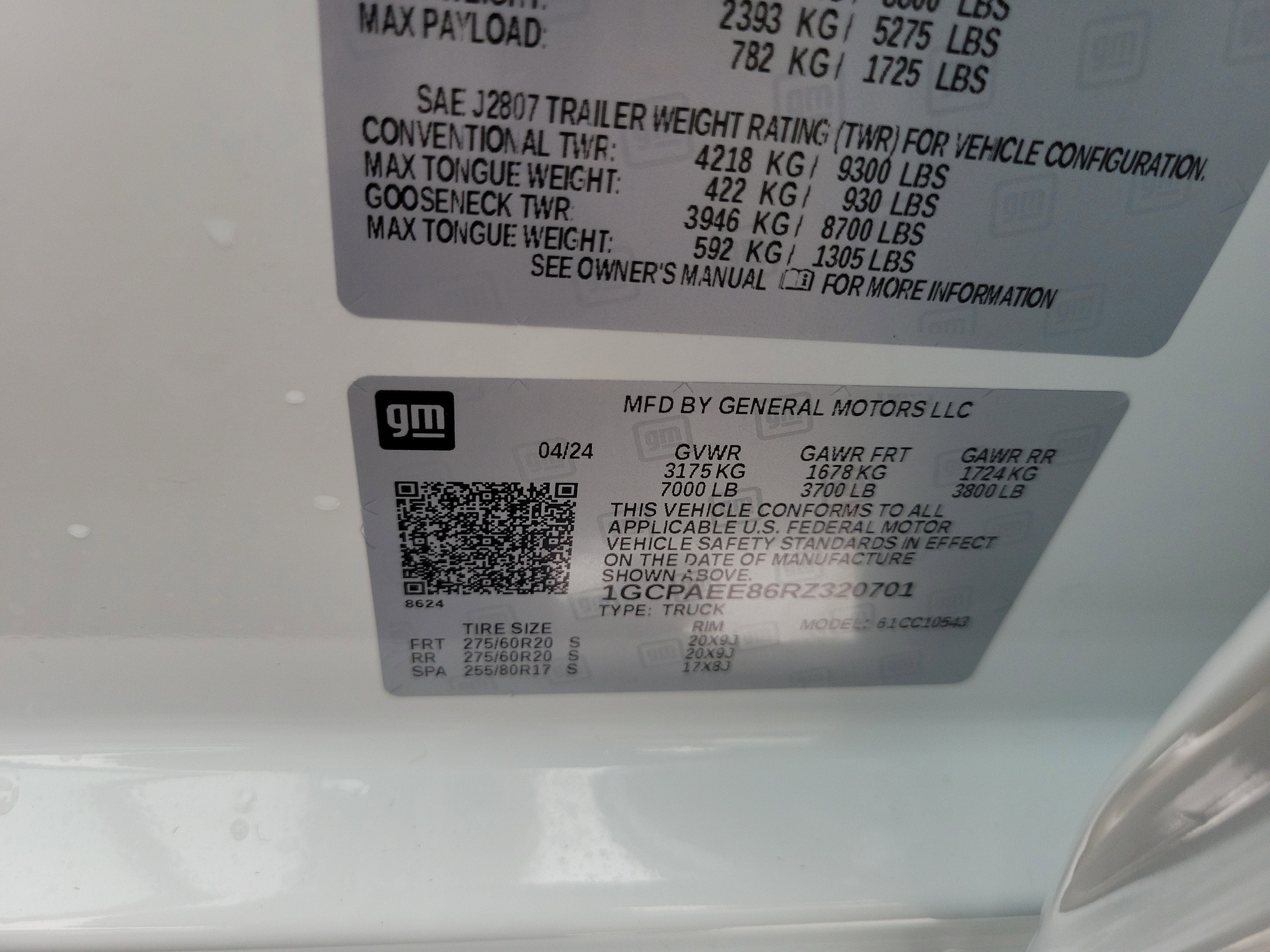 2024 Chevrolet Silverado 1500 LTZ