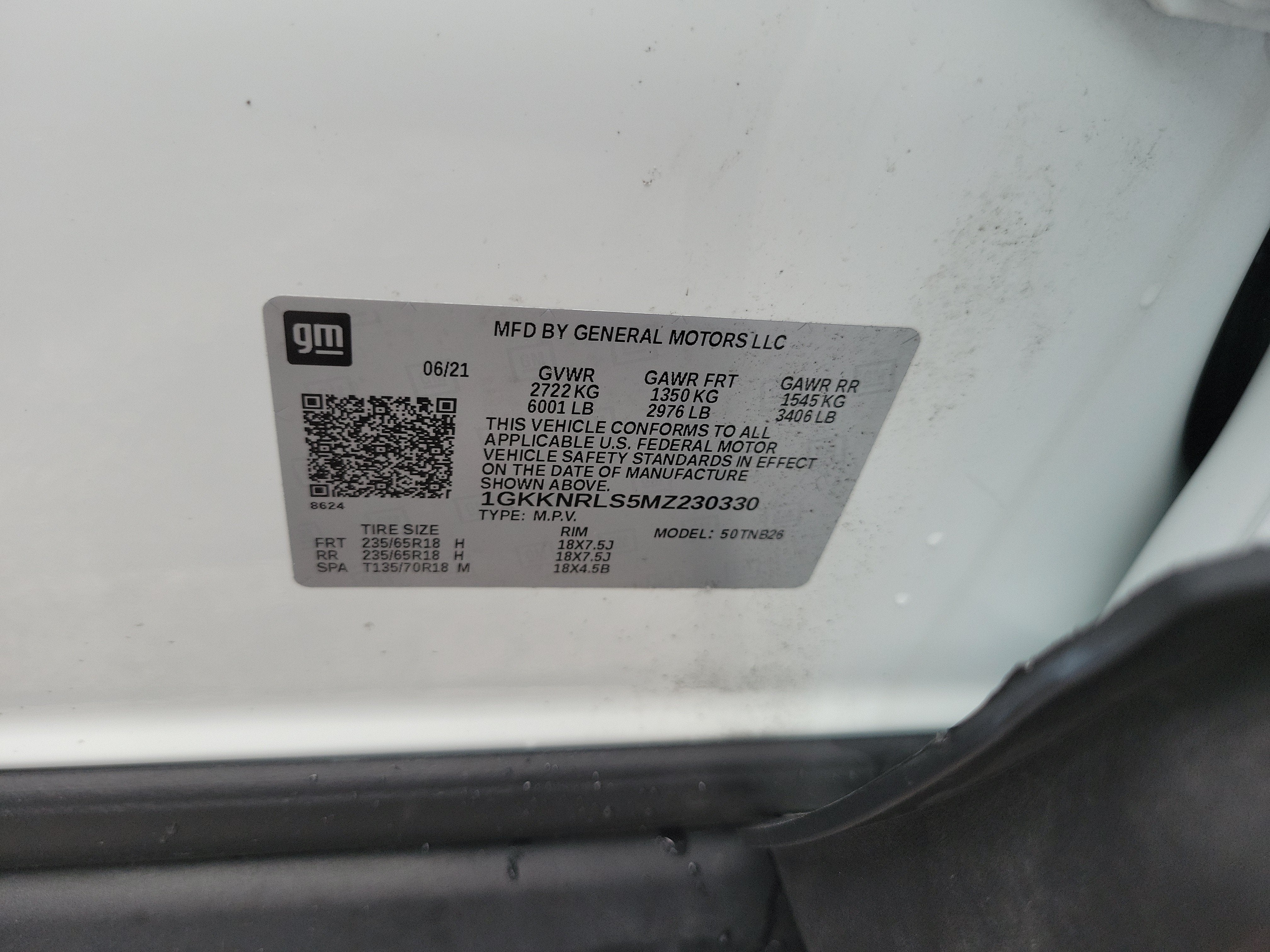 2021 GMC Acadia SLE