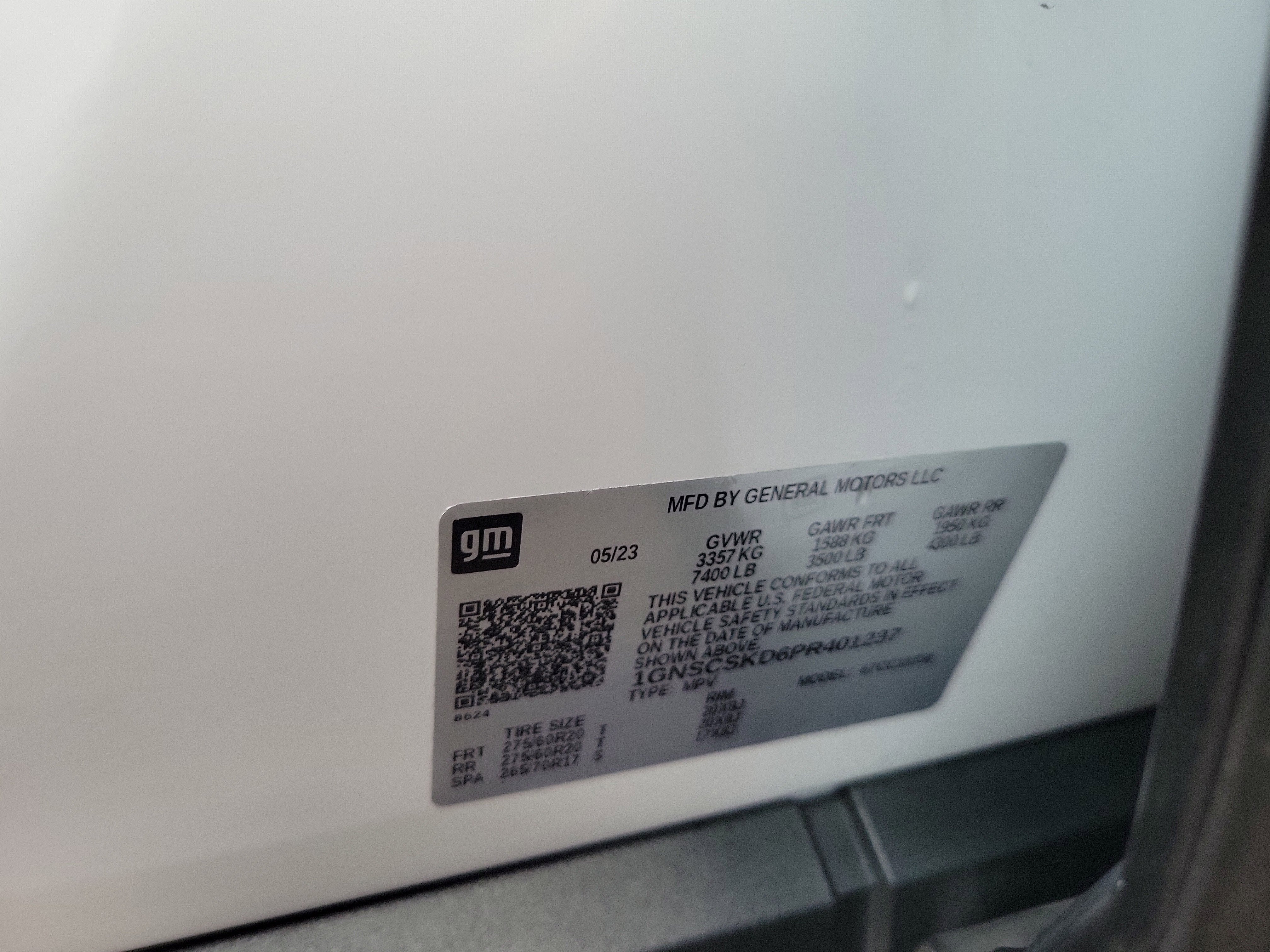 2023 Chevrolet Tahoe Premier