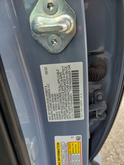 2022 Honda Accord Sedan Sport
