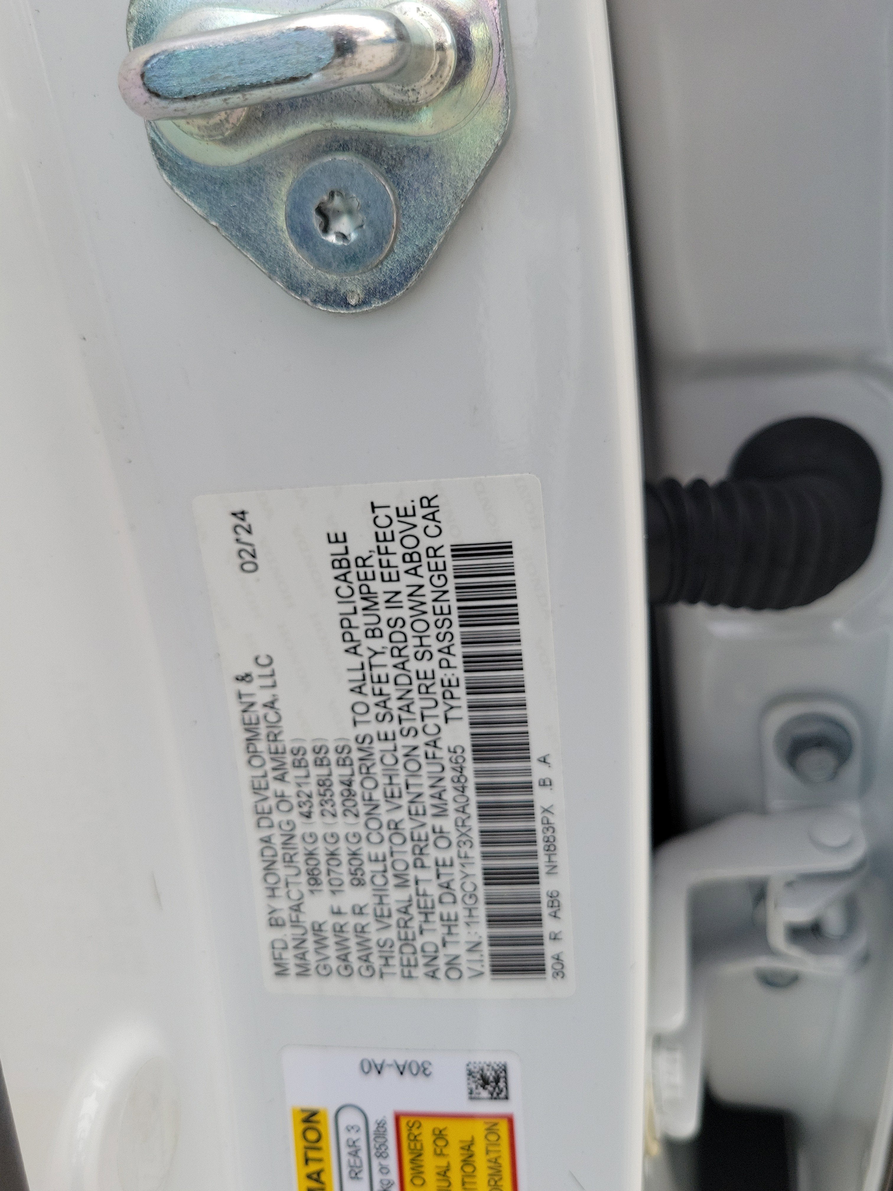 2024 Honda Accord Sedan EX