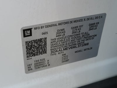 2021 GMC Terrain SLE