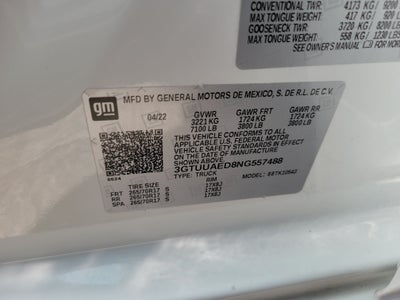 2022 GMC Sierra 1500 Pro