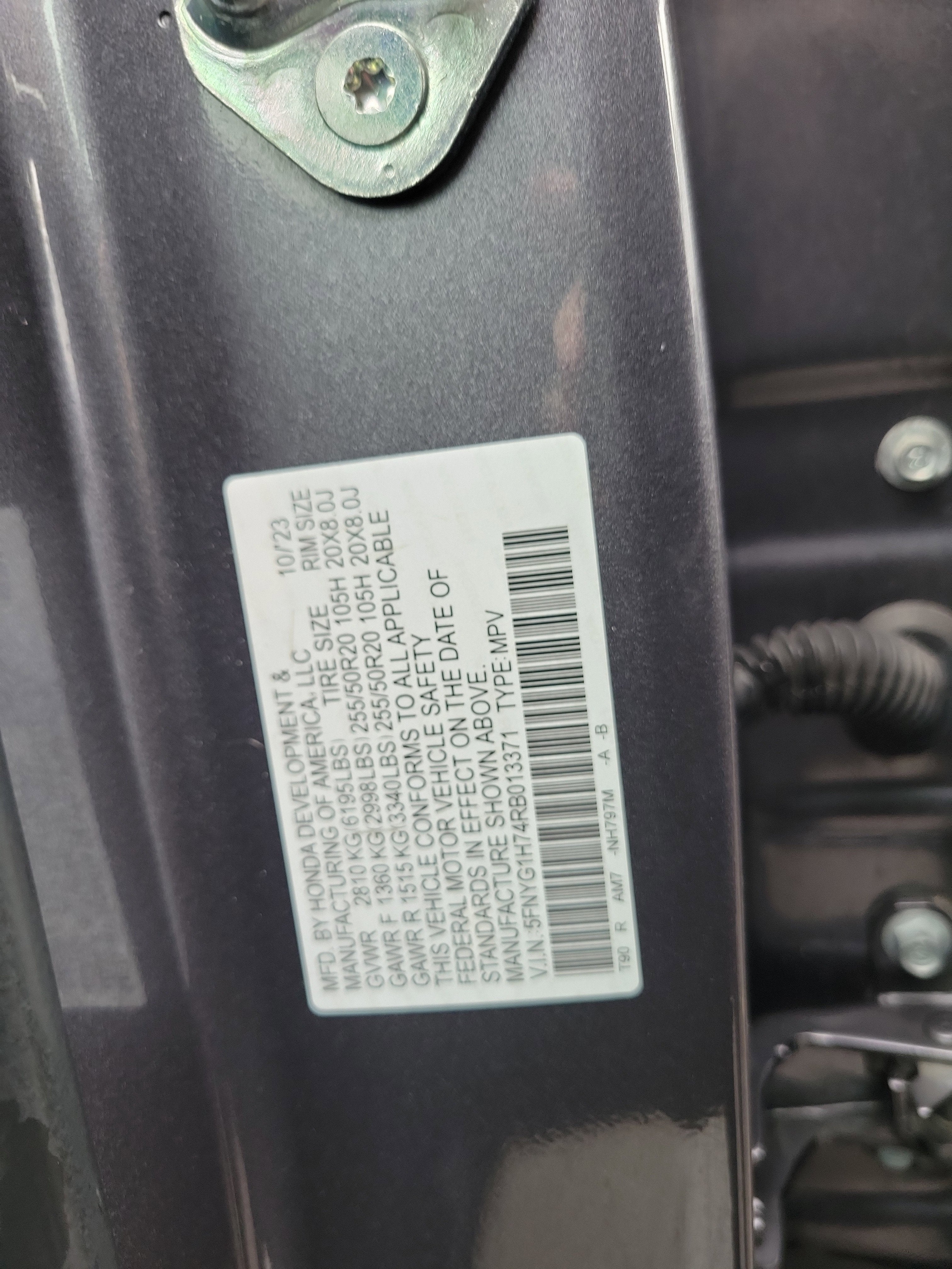 2024 Honda Pilot Touring