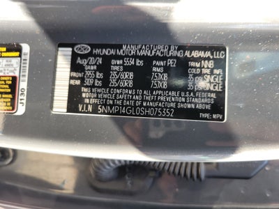 2025 Hyundai Santa Fe SE