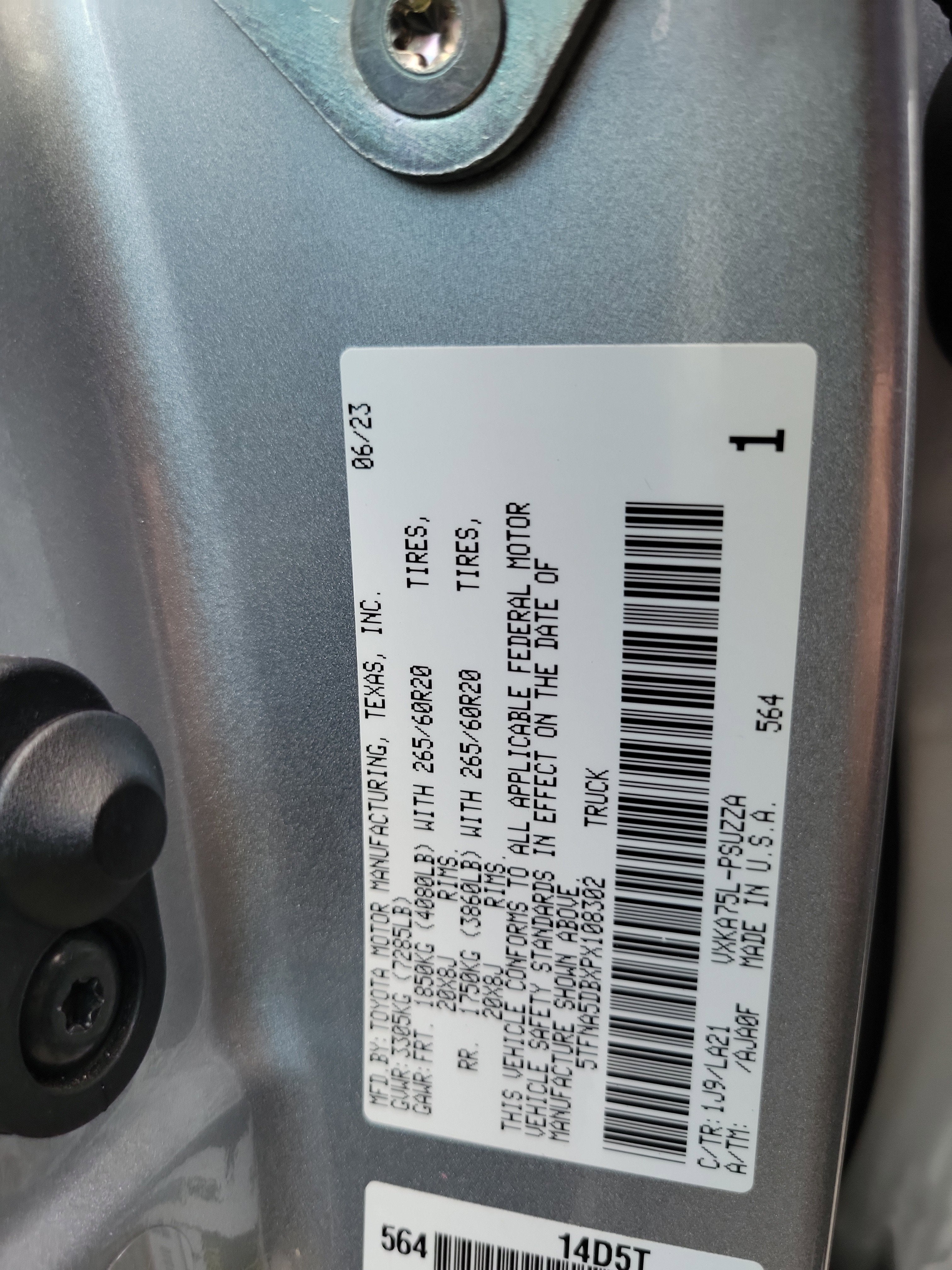 2023 Toyota Tundra 4WD Platinum