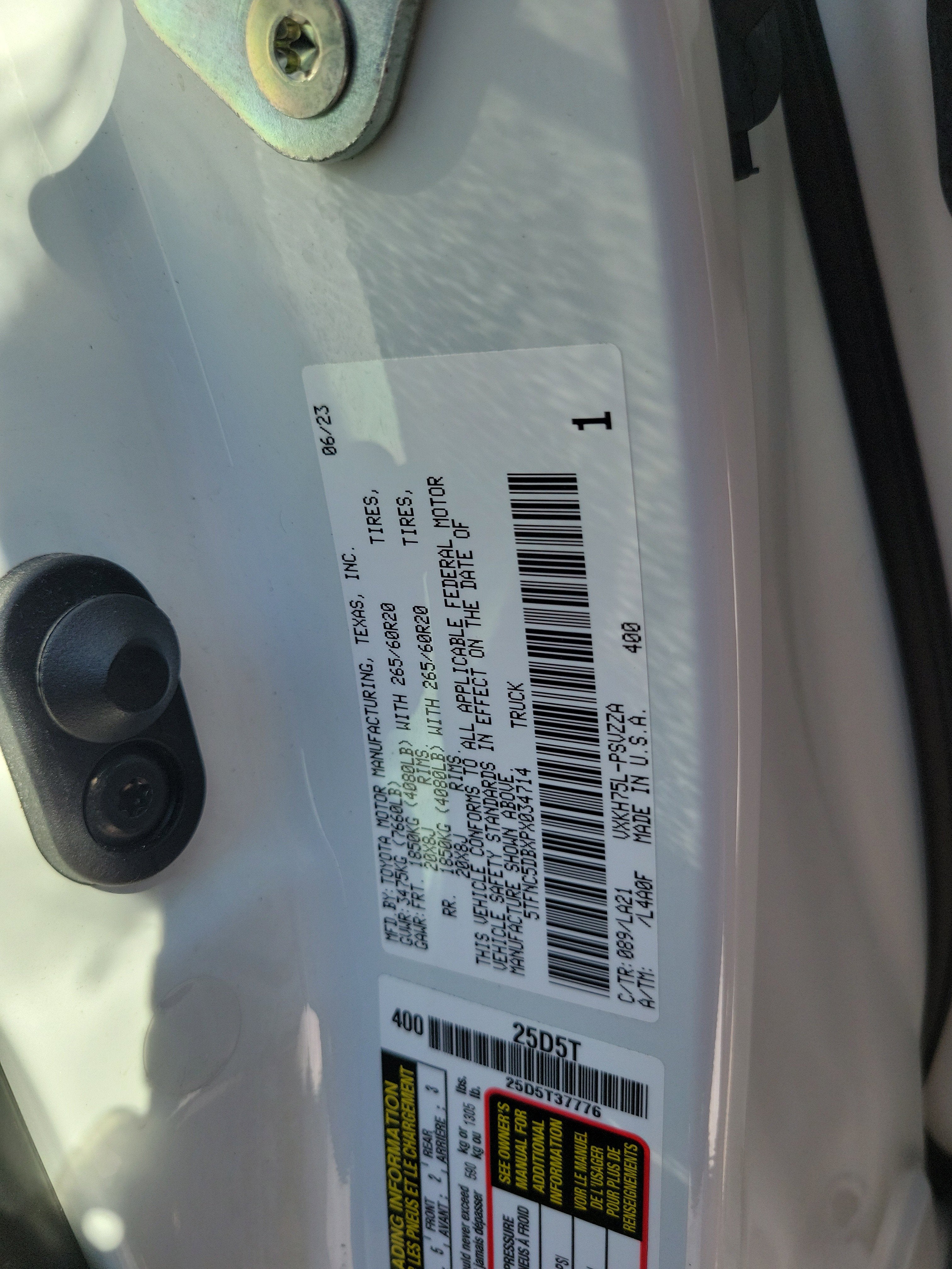 2023 Toyota Tundra 4WD Platinum Hybrid