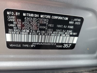 2025 Mitsubishi Outlander Sport S