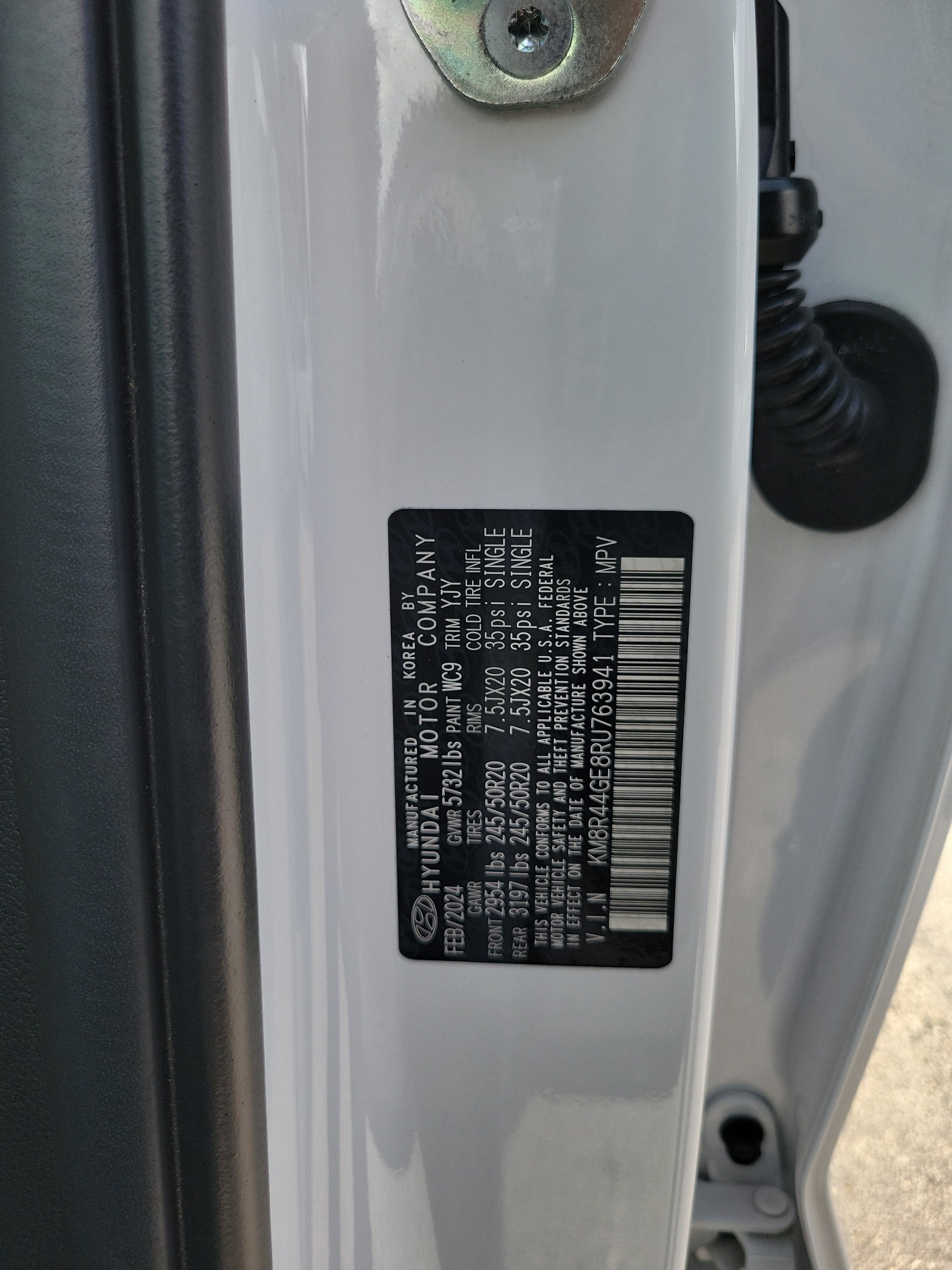 2024 Hyundai Palisade SEL 7P