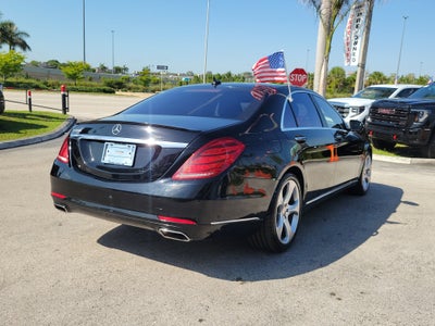 2015 Mercedes-Benz S-Class S 550