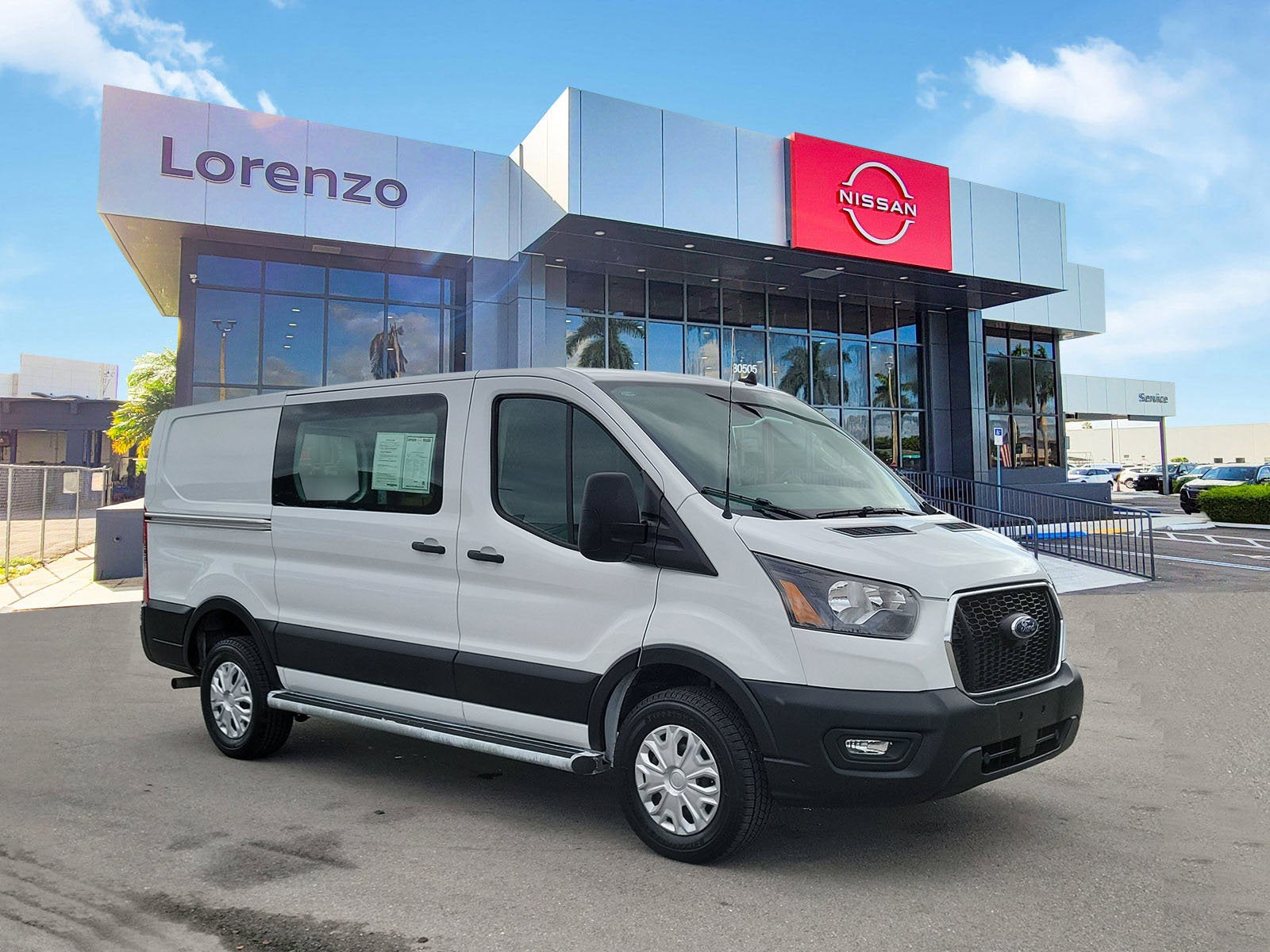2024 Ford Transit Cargo Van T-250 130" Low Rf 9070 GVWR RWD