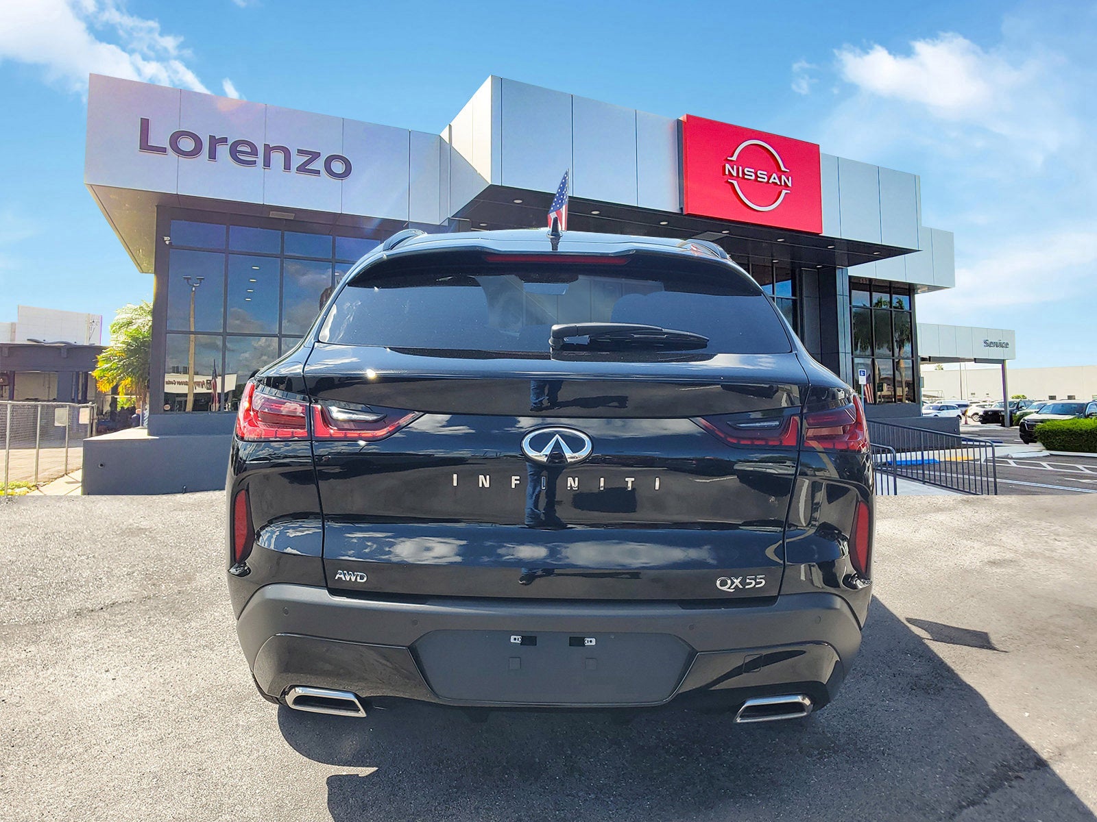 2025 INFINITI QX55 LUXE AWD