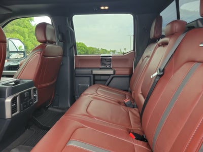2022 Ford Super Duty F-350 SRW Platinum 4WD Diesel
