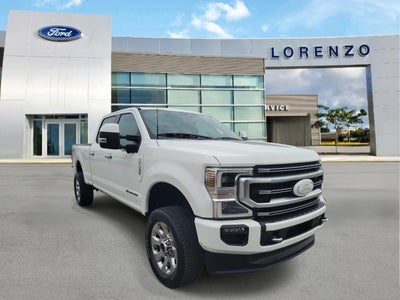 2022 Ford Super Duty F-350 SRW Platinum 4WD Diesel