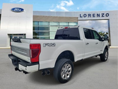 2022 Ford Super Duty F-350 SRW Platinum 4WD Diesel