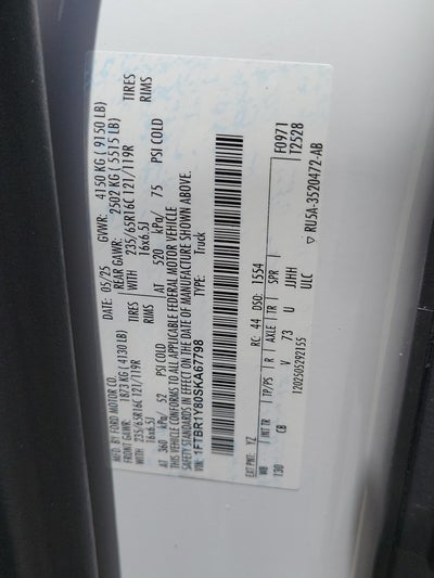 2025 Ford Transit Cargo Van Base