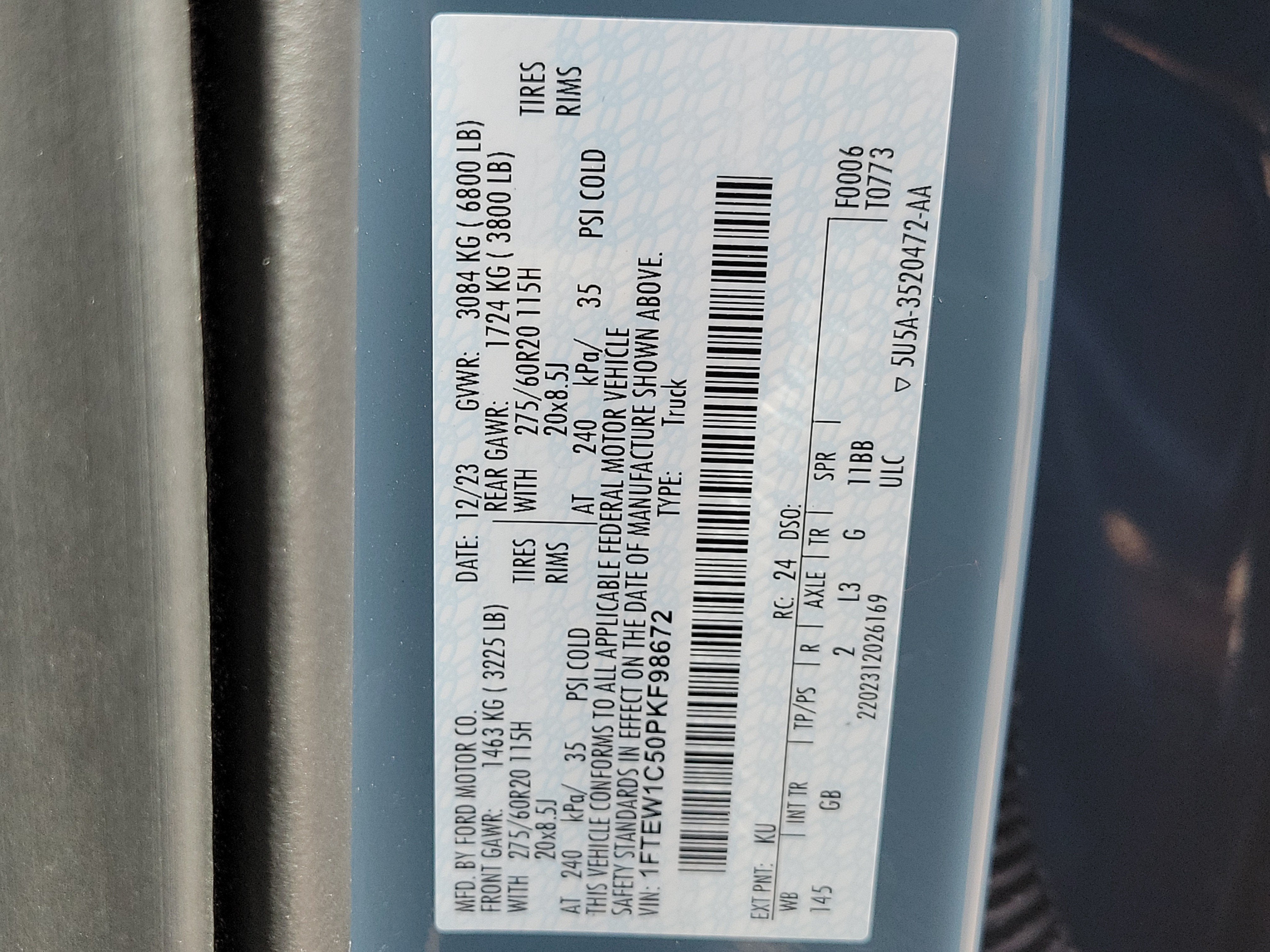 2023 Ford F-150 XL