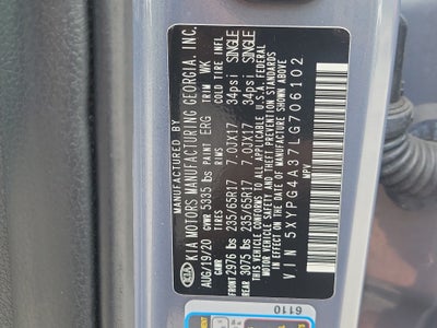 2020 Kia Sorento LX