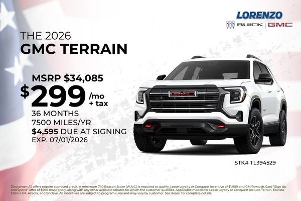 2026 GMC Terrain