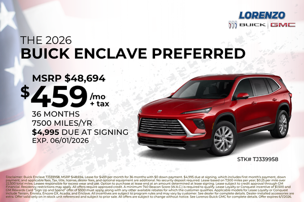 2026 Buick Enclave Preferred