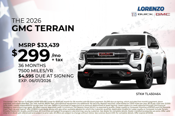 2026 GMC Terrain