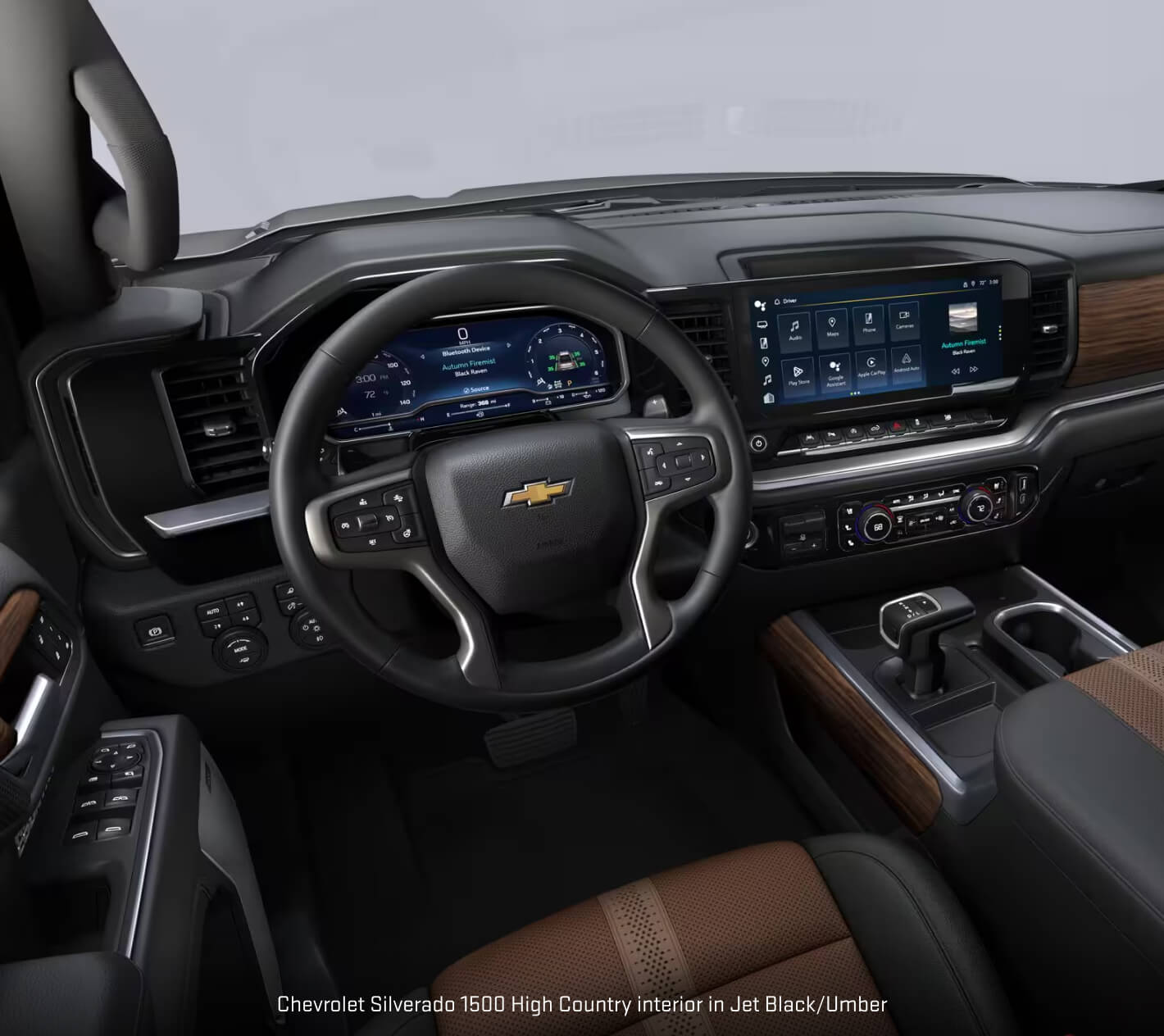 2025 Chevy Silverado High Country vs. GMC Sierra Denali Amenities & Technology