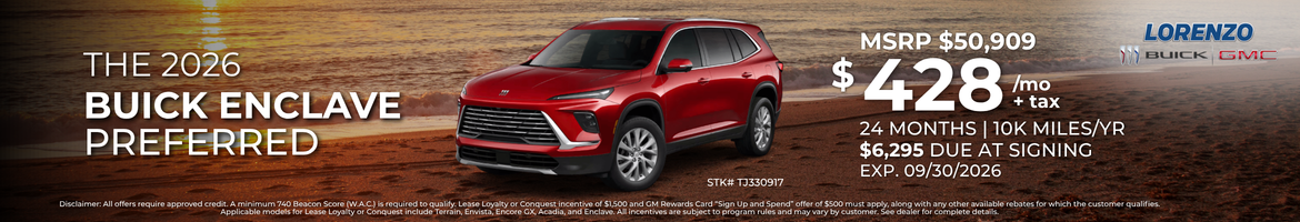 2026 Buick Enclave Preferred