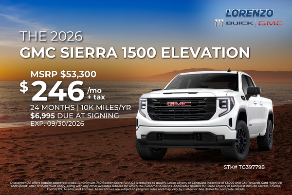 2026 GMC Sierra 1500 Elevation