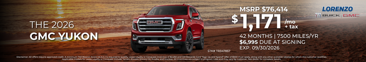2026 GMC Yukon