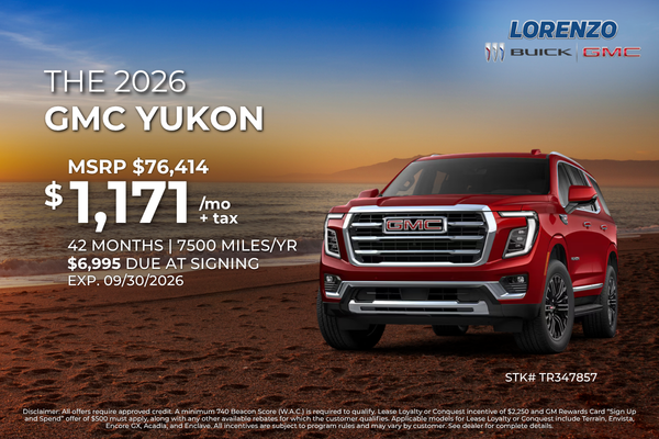 2026 GMC Yukon