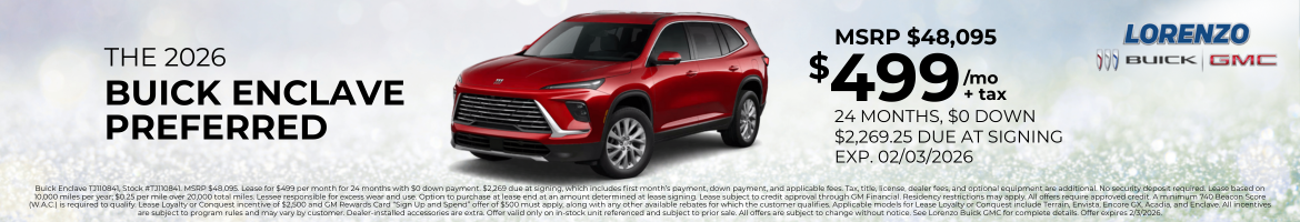  2026 Buick Enclave 