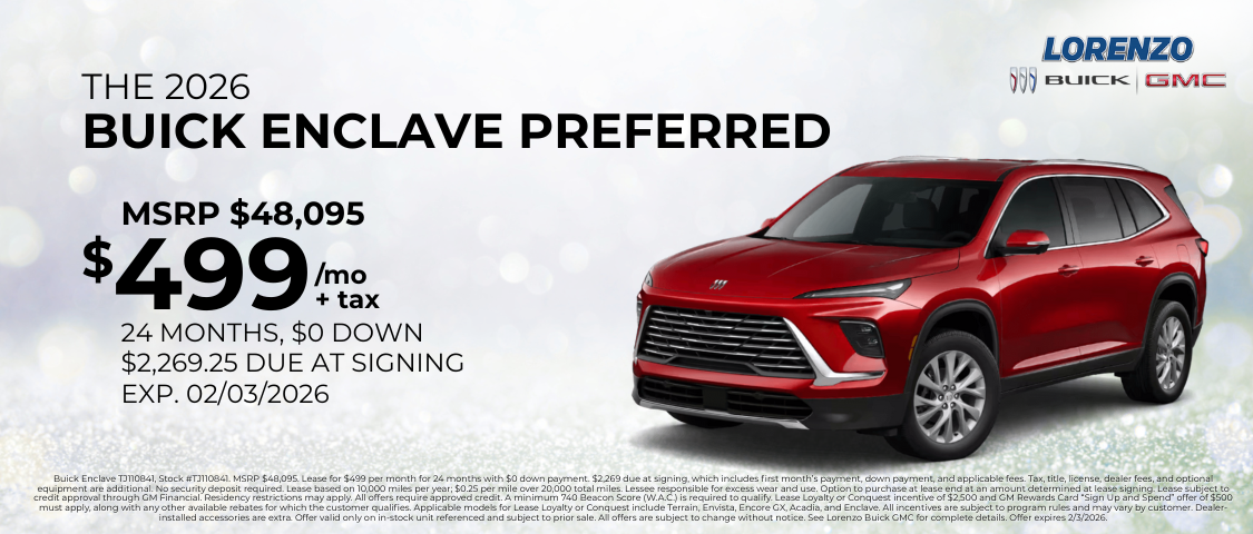  2026 Buick Enclave