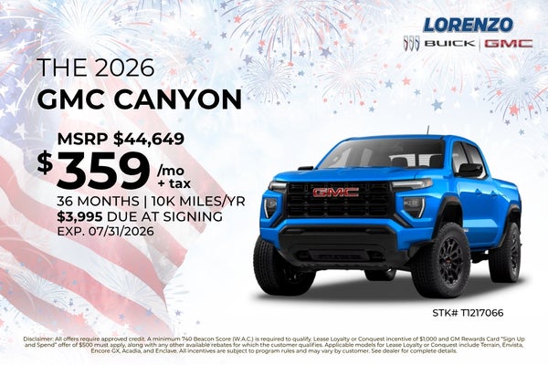 GMC Canyon 2WD