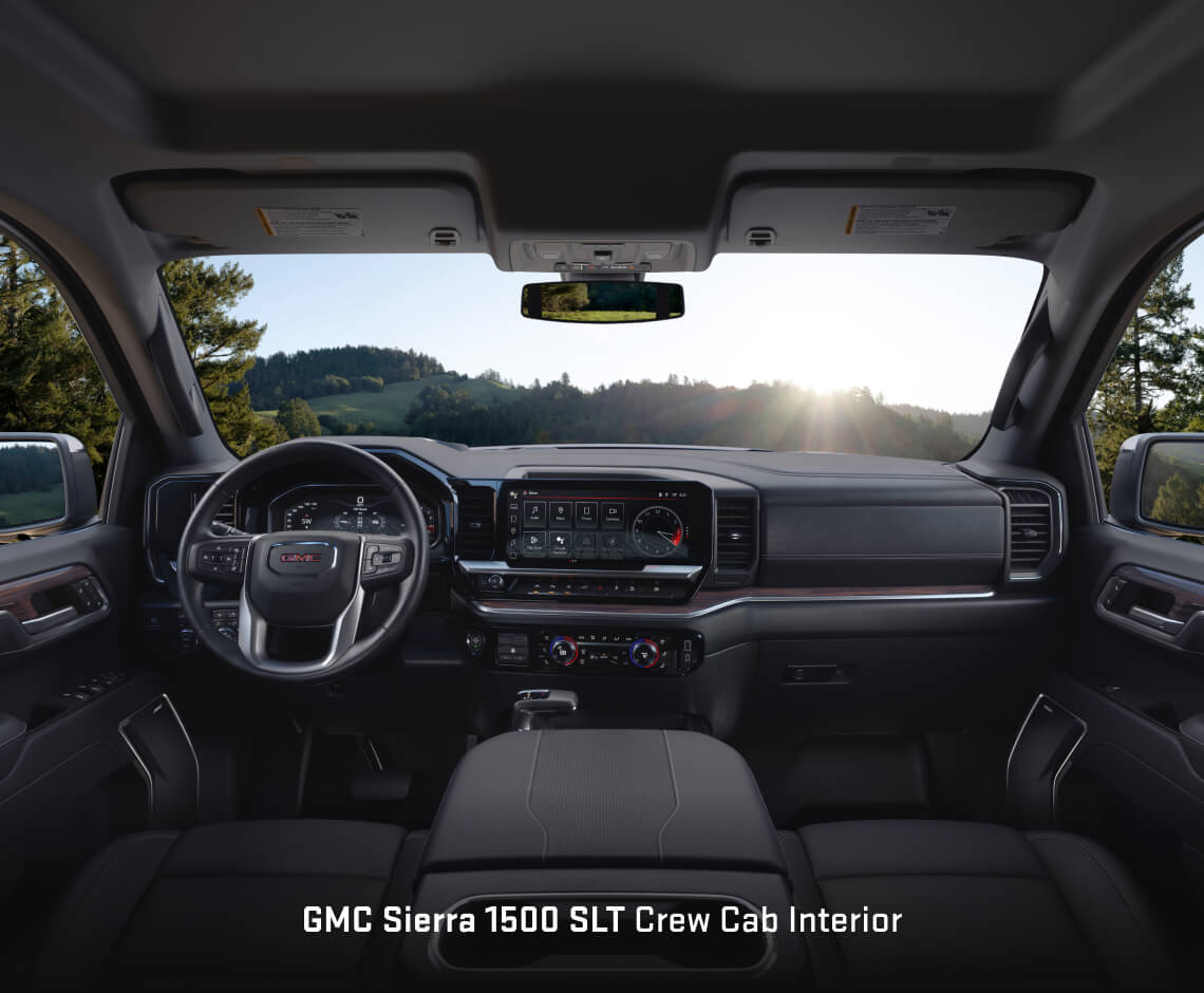 GMC Sierra 1500 SLT Crew Cab Interior